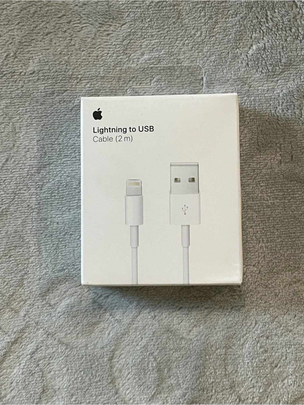 NIB- Genuine Apple Lightning to USB Cable 2M (6.6ft) - New In Box